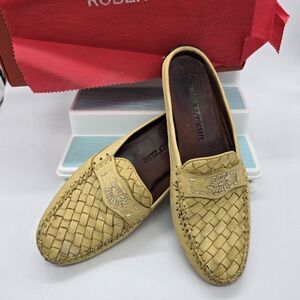 Robert Zur Petra Sienna Yellow 8.5 4a low back driving shoe